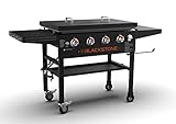Blackstone 1866 Patio Cart Griddle with Hood, 28 Inch, Black