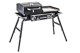 Blackstone Tailgater Stainless Steel 2 Burner Portable Gas Grill...