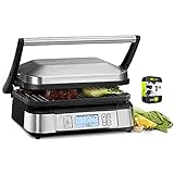 Cuisinart GR-6S Smokeless Contact Griddler Bundle with 1 YR CPS...