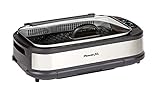 PowerXL Smokeless Grill with Tempered Glass Lid and Turbo Speed...