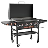 Blackstone 36” Griddle with Hood & Four Burners - Stainless...