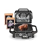 Ninja Woodfire Pro 7-in-1 Grill & Smoker with Thermometer, Air...