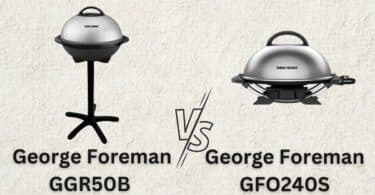 George Foreman GGR50B vs. GFO240S
