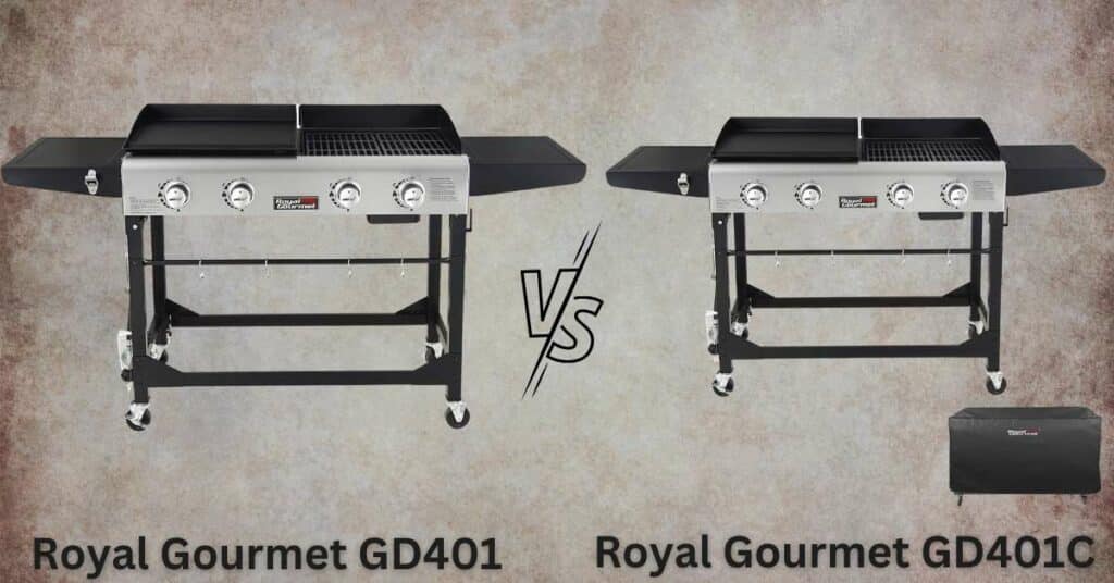 Royal Gourmet GD401 VS GD401C
