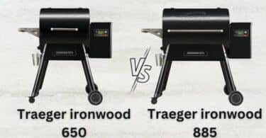 Traeger ironwood 650 VS 885